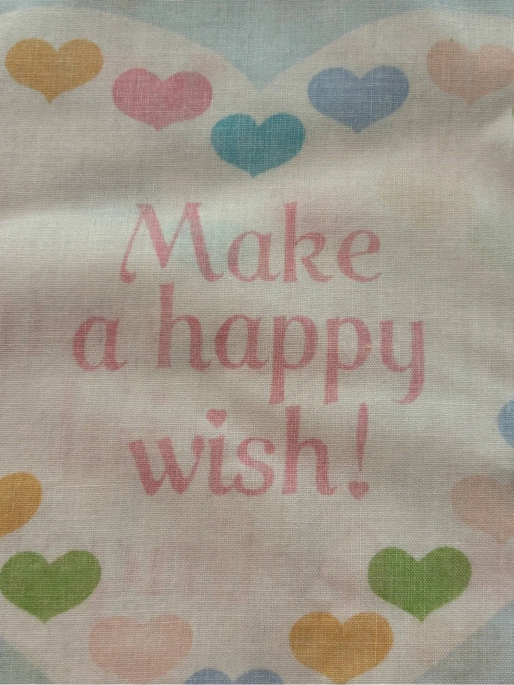 Care Bears Pillowcase Vintage 1980's Love-a-Lot Bear Bedtime Bear Pink Blue
